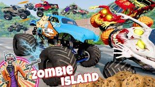 Monster Jam INSANE Zombie Island Adventure #25 | Racing, Freestyle, and High Speed Jumps