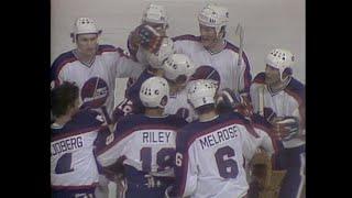 1979-80 Habs' 1st Game in Winnipeg, Lindstrom Hat Trick