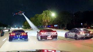 POLICE CHASING STREET RACERS AT FL2K24!