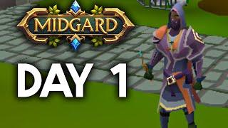 Best CUSTOM RSPS of 2024? Midgard RSPS Day 1 Progress  + $50 Giveaway