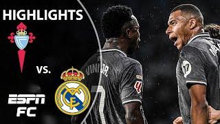 MBAPPE & VINI JR. SCORE  Celta Vigo vs. Real Madrid | LALIGA Highlights | ESPN FC