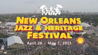 Official Jazz Fest 2023 Talent Announcement Video