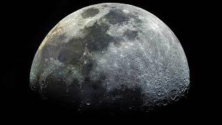 1 Minute of Observing Our Moon with a 10" Telescope