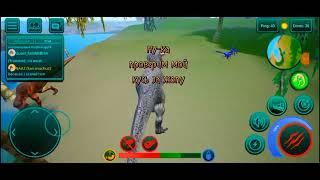 the cursed isle  тиранозавр рекс и троо #thecursed #theisle #pvp #динозавры #simulator #рекс