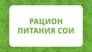 Рацион питания сои | Технология выращивания сои