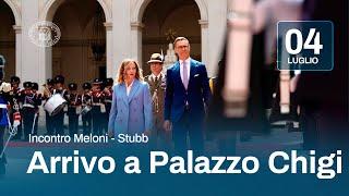 Palazzo Chigi, incontro Meloni -  Stubb