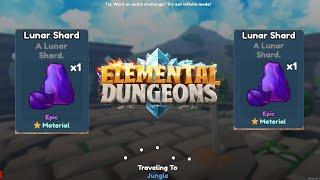 How to get lunar shards in Elemental Dungeons