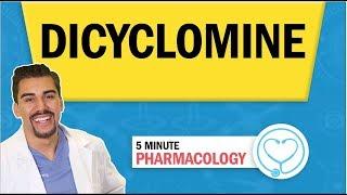 Pharmacology - Dicyclomine for IBS nursing RN PN NCLEX