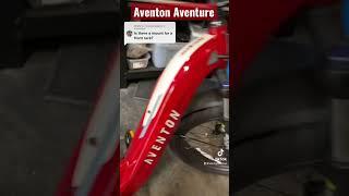 Rack mounts on an Aventon Aventure Electric Bike #ebike #florida #fun #fyp #shorts #electric