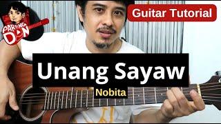 Nobita Unang Sayaw guitar tutorial | Pareng Don