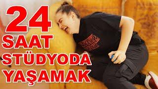 24 SAAT STÜDYODA YAŞAMAK!! Fenomen Tv