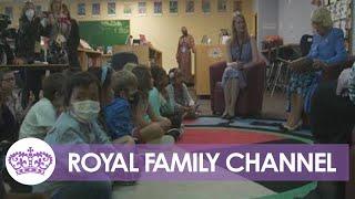 Camilla has Children Spellbound on Ottawa School Visit