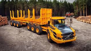 Mining Truck Used in the Forests? ▶ Ingenious Modified Construction Machinery 1