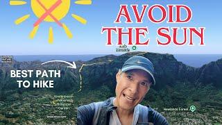 Hiking Table Mountain with the least sun exposure up Skeleton George Full Walkthrough in 4K