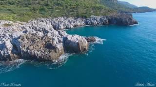 Coastline of Trahila in 4k by DJI Phantom4