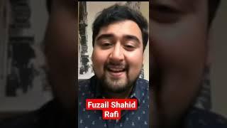 Gulabi aankhen  Mohd Rafi Grand Son fuzail Shahid Rafi #shorts