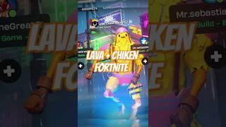 POV:  Lava chicken?   #fortnite #fortniteclips #minecraft #aminecraftmovie #shorts #viral #fyp