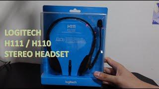 UNBOXING: Logitech H111 / H110 Stereo Headset