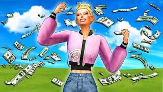 Getting rich in by any means possible in The Sims 4