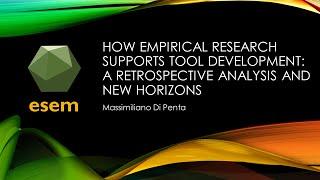 How Empirical Research Supports Tool Development: A Retrospective Analysis and new Horizons