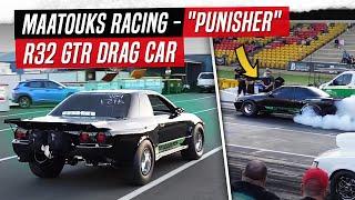 MAATOUKS RACING - THE NEW R32 GTR DRAG CAR "PUNISHER"