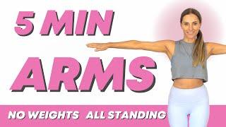 5 Minute Arm Toning Workout for Women: Get Rid of Bingo Wings in Just 5 Minutes!