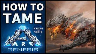 How to tame a Magmasaur? - ARK GENESIS DLC