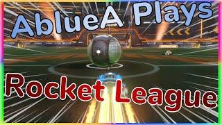 AblueA Tries Rocket League (Epic)