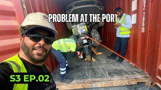 Nightmare at Dubai Port They WON'T Release My Motorcycle | Middle East Motorcycle Tour S3-Ep02