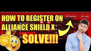 HOW TO REGISTER ON ALLIANCE SHIELD X | HOW TO CREATE ALLIANCE SHIELD X