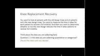 Choose the Test - Knee Replacement Recovery