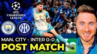 MAN CITY INTER 0-0: IMPRESA che DICE MOLTO!!! ANALISI TOTALE...