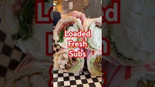 Loaded fresh subs #torontoeats #torontosubs #subs #torontofoodies #torontofoodblogger #foodie #food