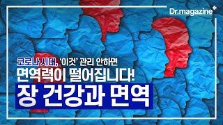 코로나 시대, ‘이것’ 관리 안하면 면역력이 떨어집니다! 장 건강과 면역