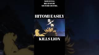 Hitomi Easily Defeats her Opponent #animeshorts