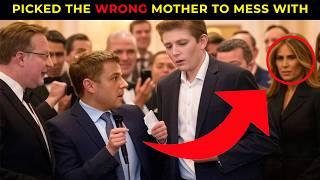 Barron Trump Destroys Liberal Journalist Who Tried to Ambush His Mother Melania