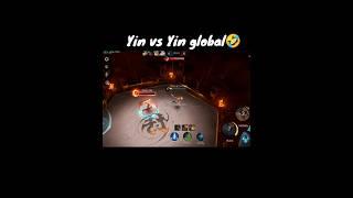 Yin vs Yin Global  #yin #mobilelegends #mlbb #shorts