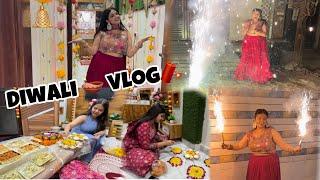 Diwali vlog 🪔aaj Tak ki best Diwali 🪔 lengha he jala liya 