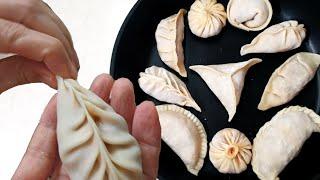 만두 빚기를 도전하시는 당신을 위해~ 예쁘게 빚는법 10가지 공개/How to make 10 beautiful dumplings