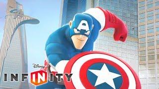 CAPTAIN AMERICA Cartoon Superhero Video Game | PS4 D. Infinity 2.0 Marvel Super Heroes