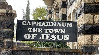 Synagogue of Capernaum - Sea of Galilee Israel