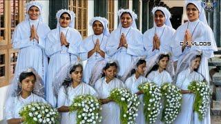 ആറുപേരും സന്യാസിനിമാരായി | vestition and first profession 2023 @d4vlogs844
