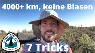 keine Blasen auf 4260km PCT, 7 Tipps (thru hiking, Wandern ohne Fußprobleme)