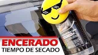 Encerado de Auto - ¡Aplicación y tiempo de secado de una cera pulidora!