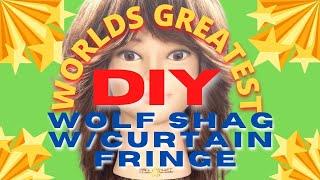 WORLDS GREATEST DIY Wolf Shag with Curtain Fringe