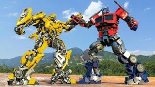 Transformers Rise Of The Beasts | Optimus Prime vs Bumblebee Final Battle [HD]