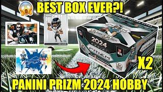 BEST OPENING EVER?! (MASSIVE CASE HIT) - 2024 Panini Prizm Football Hobby Box Review