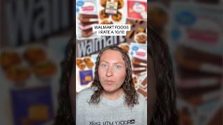 Walmart Foods I Rate a PERFECT 10 🩵 | Food Review #walmartfinds #groceryshopping