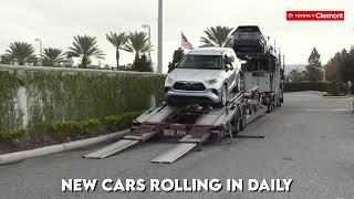 Toyota of Clermont has new cars arriving daily!