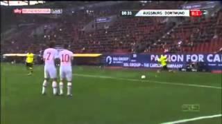 Reus Freekick vs. Augsburg